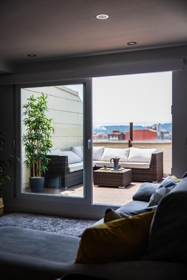 Апартаменти Lujoso Atico Entre 2 Playas Con Garaje, Terraza, Vistas Y Wifi Хіхон Екстер'єр фото