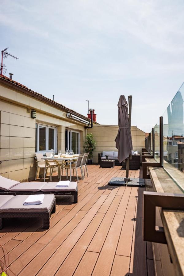 Апартаменти Lujoso Atico Entre 2 Playas Con Garaje, Terraza, Vistas Y Wifi Хіхон Екстер'єр фото